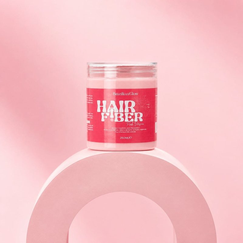 Fiber Hair Mask Pink – 250 ML — photo 2