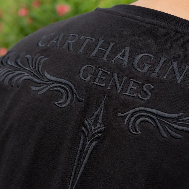 T-shirt Oversize Carthaginian Genes | Entièrement Brodé | 100 % Coton 220 GSM — photo 4