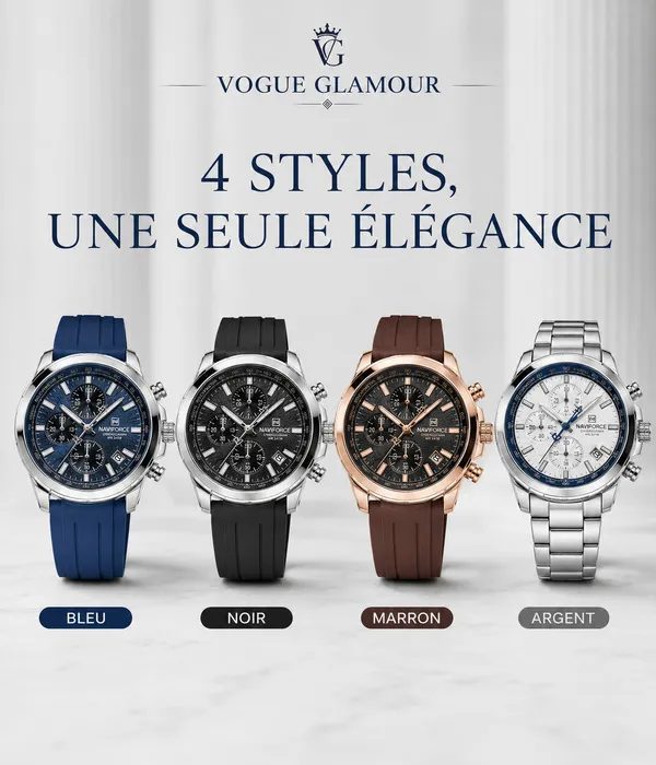 Montre Homme NAVIFORCE Chronographe – Élégance Sportive — photo 5