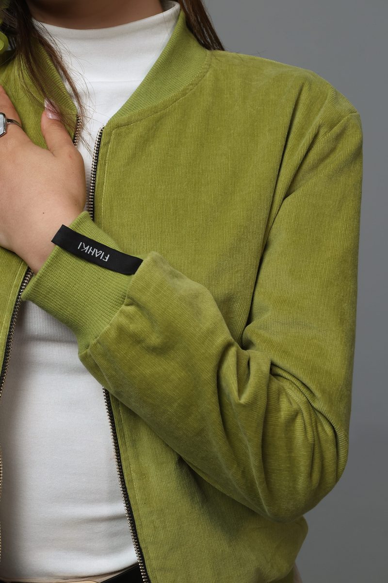 Veste Bomber Réversible - Matcha Latte — photo 6