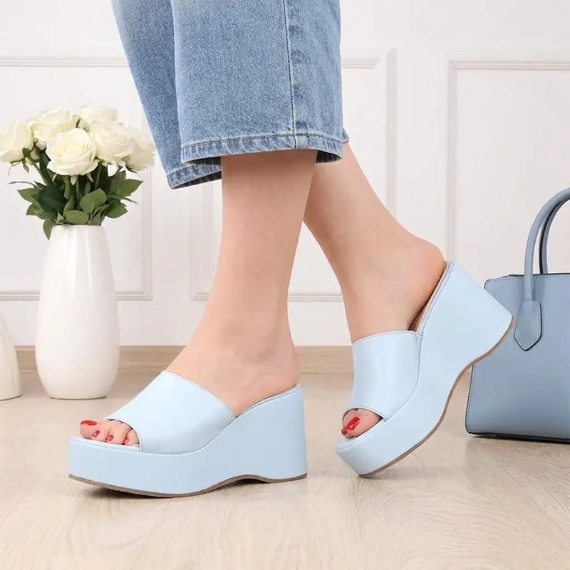 Sabot Femme Réf 2692 Bleu — photo 2