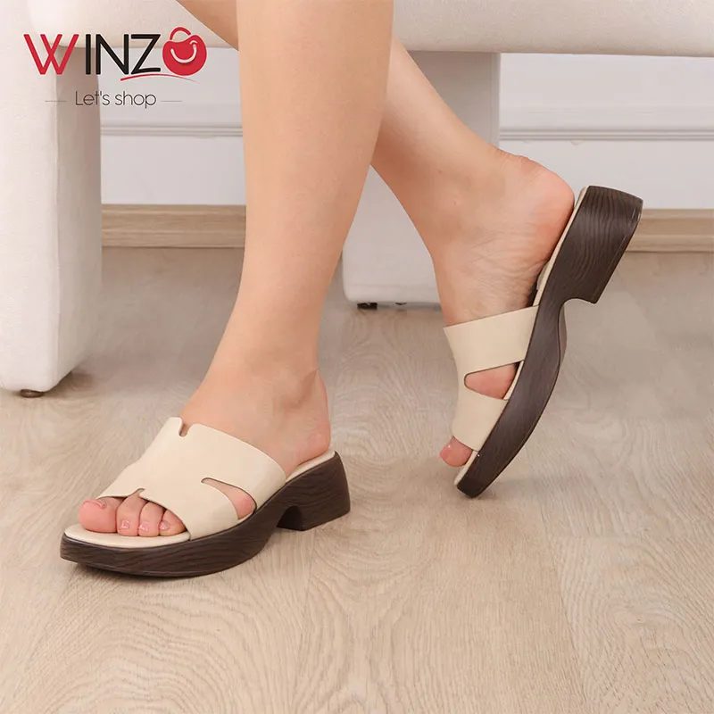 Mule Femme Réf 843 Beige — photo 2