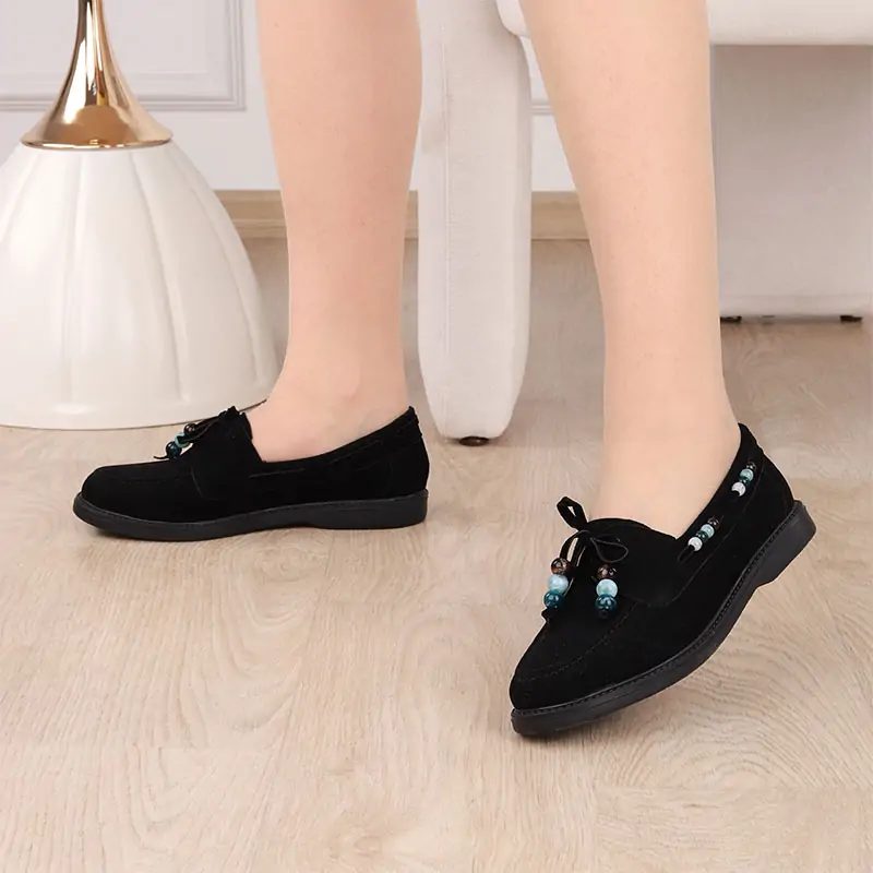 Mocassin Femme Réf 705 Noir — photo 2