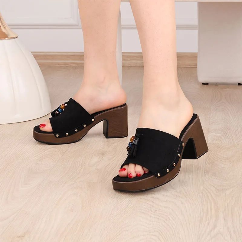 Sabot Femme Réf 835 Noir — photo 2