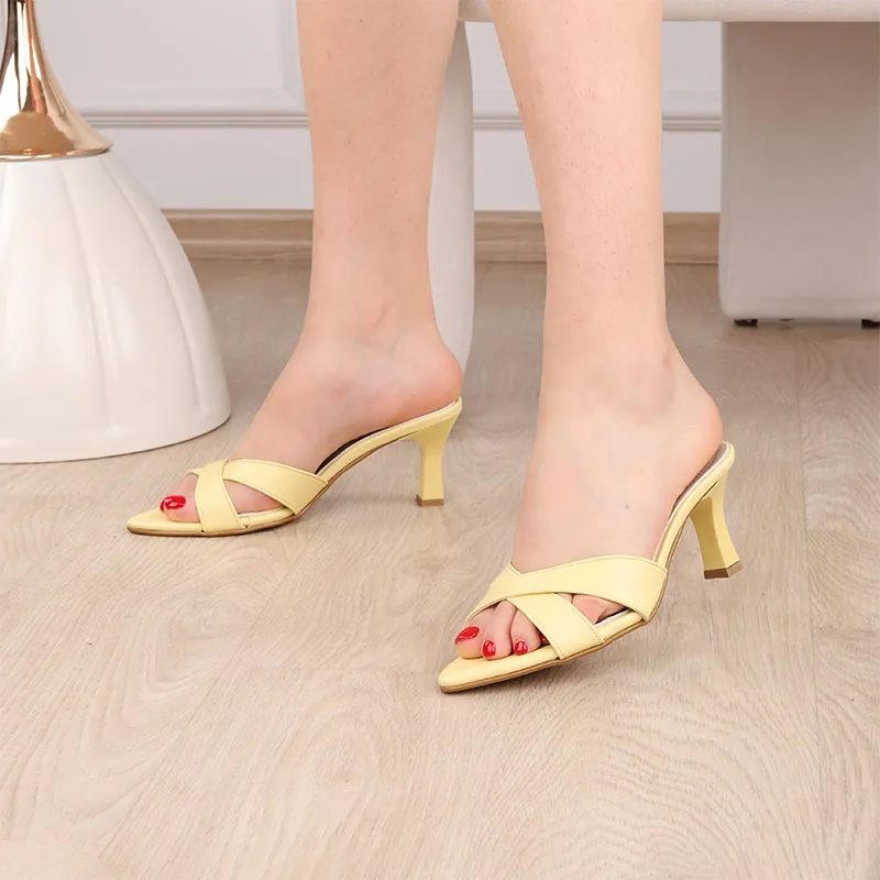 Sabot Femme Réf 2678 Jaune — photo 2