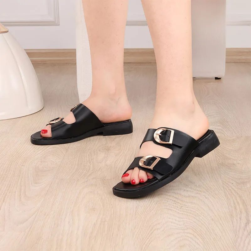 Mule Femme Réf 2683 Noir — photo 2