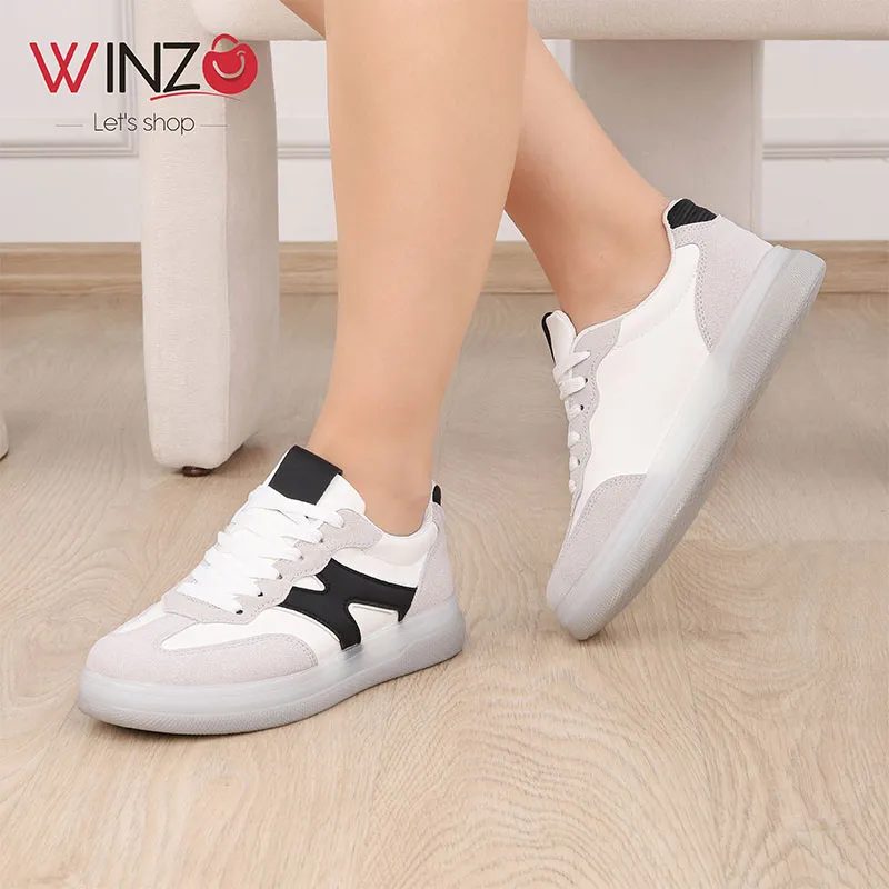 Basket Femme Réf GG747 Blanc — photo 2
