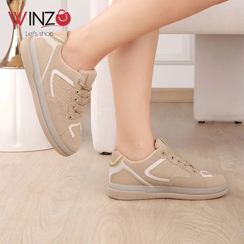 Basket Femme Réf BO916 Khaki — photo 3