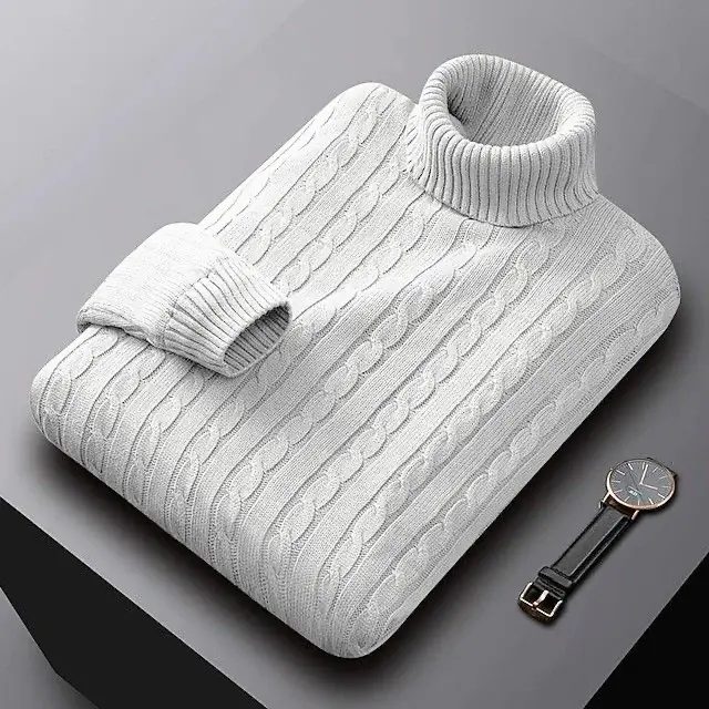 Pull Col montant torsadé — photo 4