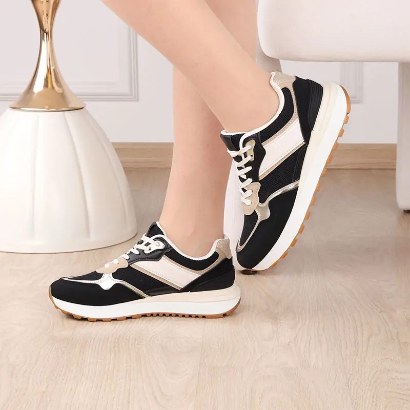 Basket Femme Réf AN633 Noir — photo 2