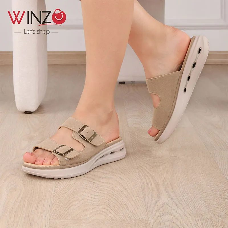 Mule Femme Réf W2722 Taupe — photo 2