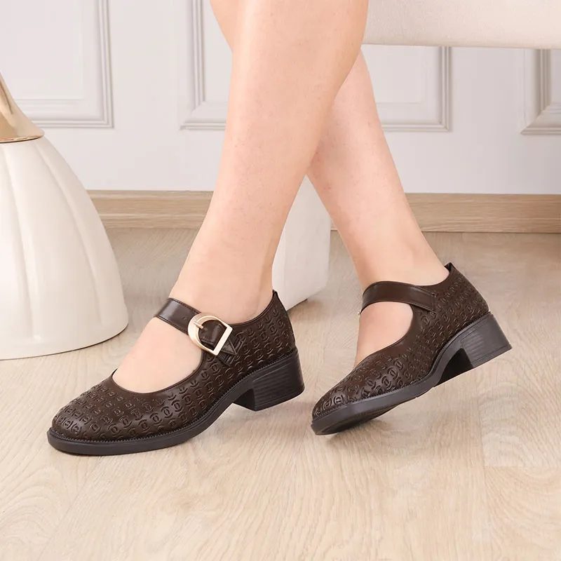 Mocassin Femme Réf 2672 Marron — photo 2