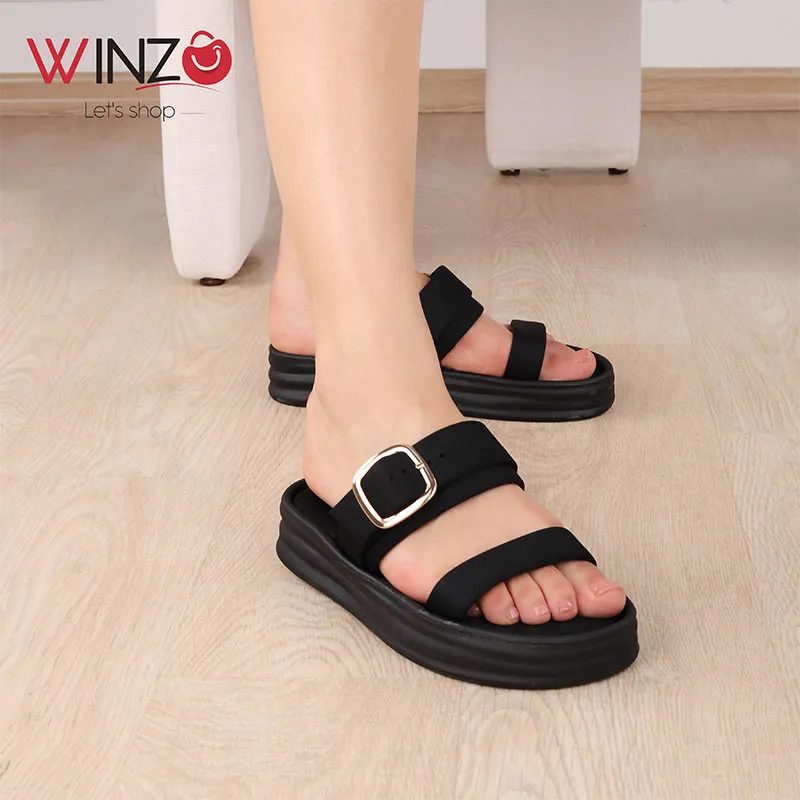 Mule Femme Réf 2038 Noir — photo 2