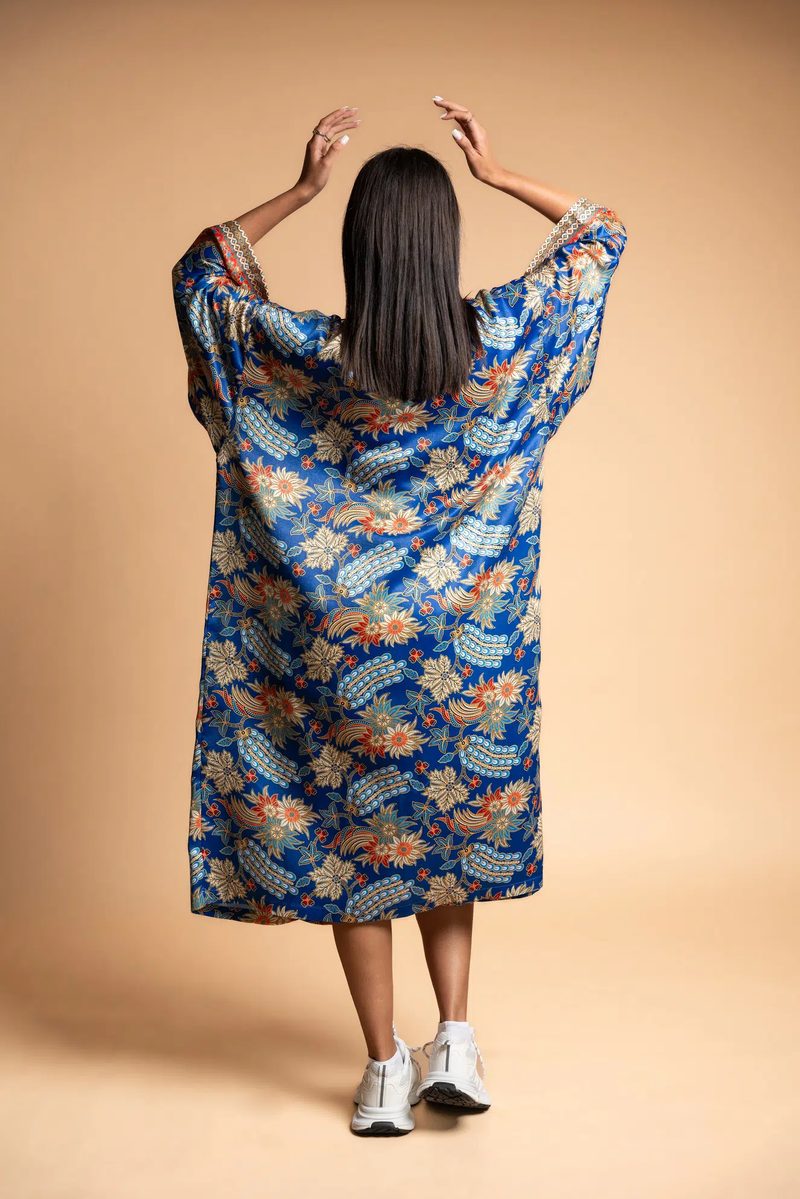 Kimono Long - Sapphire — photo 3