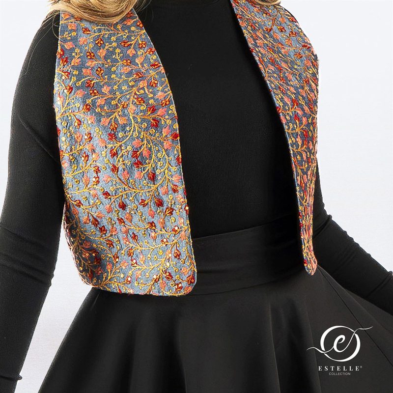 Blazer Cintré Croisé avec Boutons — photo 4