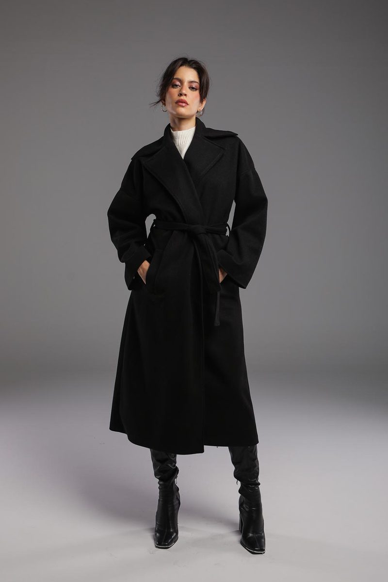 Manteau Oversize Long Élégant — photo 2