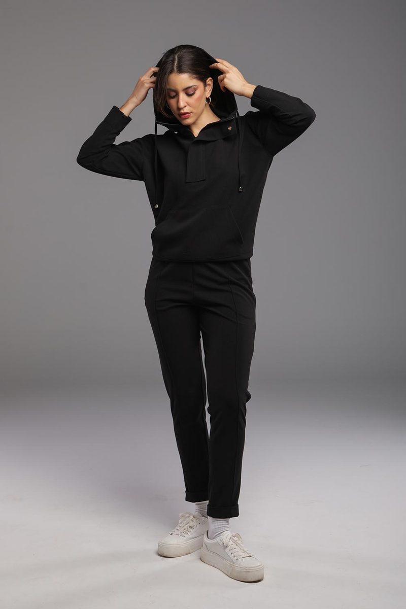 Ensemble Sweatshirt Court et Pantalon — photo 2
