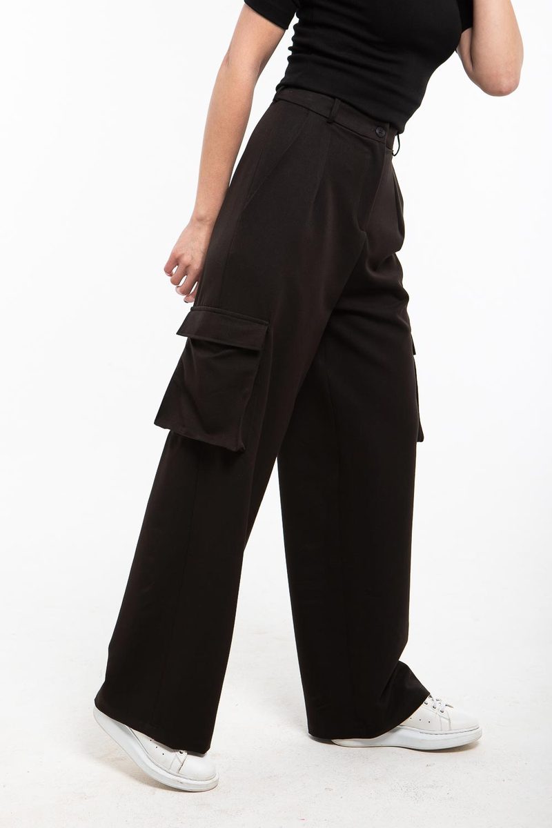 Pantalon cargo large — photo 5