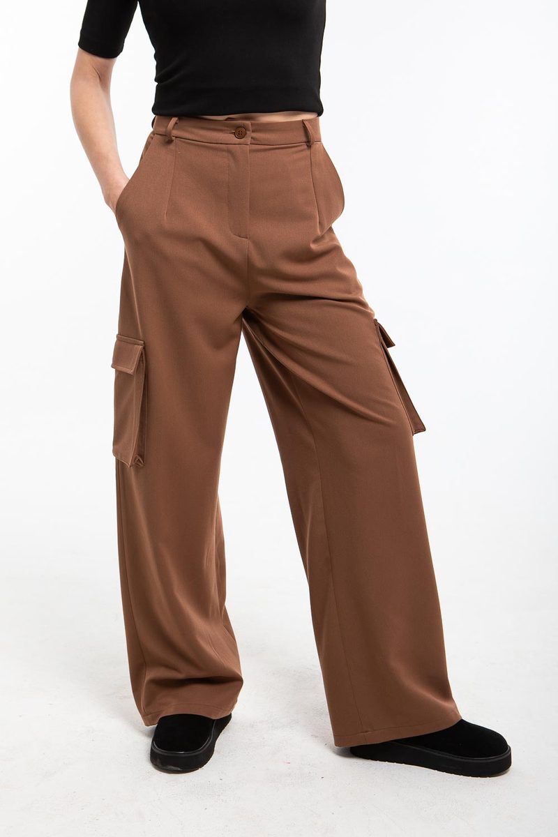 Pantalon cargo large — photo 6