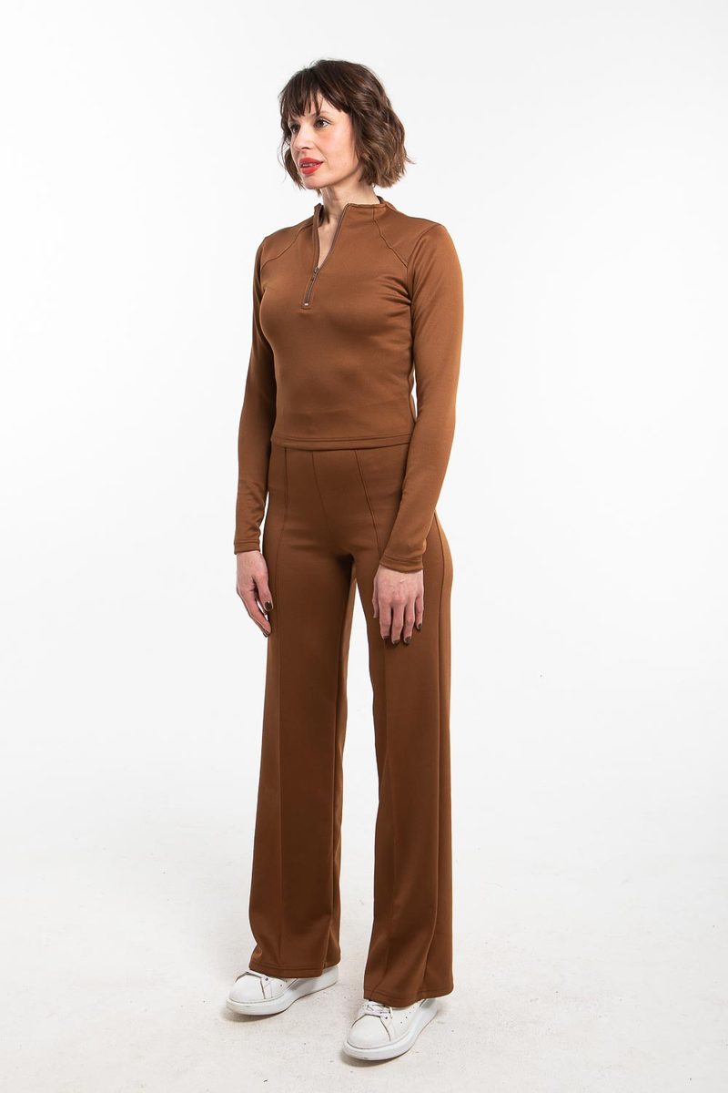 SET TOP MANCHE LONGE PANTALON — photo 5