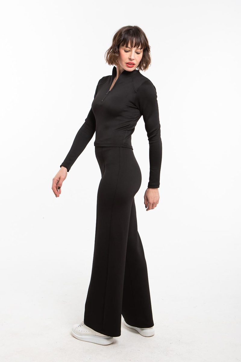 SET TOP MANCHE LONGE PANTALON — photo 2