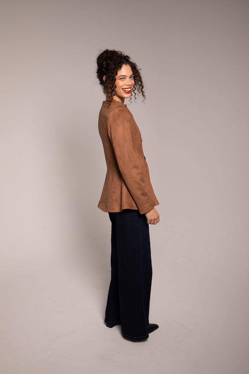 Veste en faux daim — photo 2