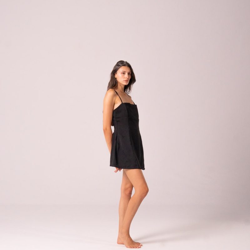 Dune Dress Black — photo 3