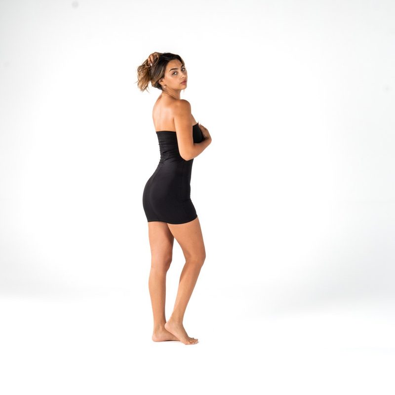 Bustier Midi Dress Black — photo 3