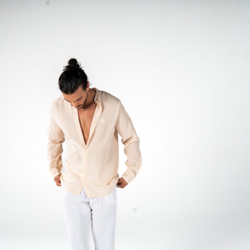 Linen Shirt Ivory — photo 3