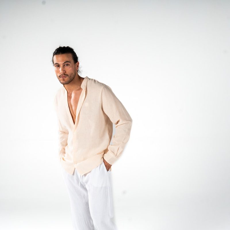 Linen Shirt Ivory — photo 4