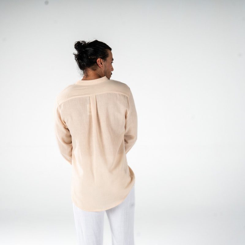 Linen Shirt Ivory — photo 6