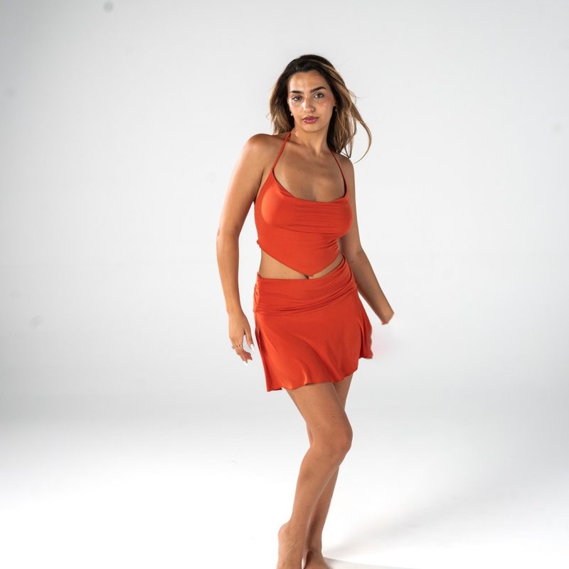 Lily Skirt Terracotta — photo 2