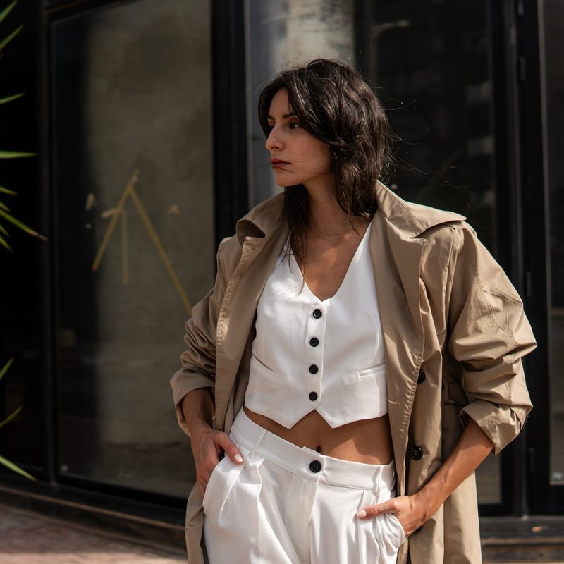 Waist Coat White — photo 2