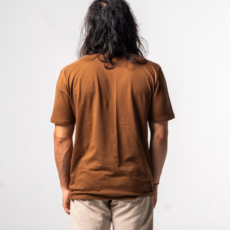 Basic T-Shirt Caramel — photo 3