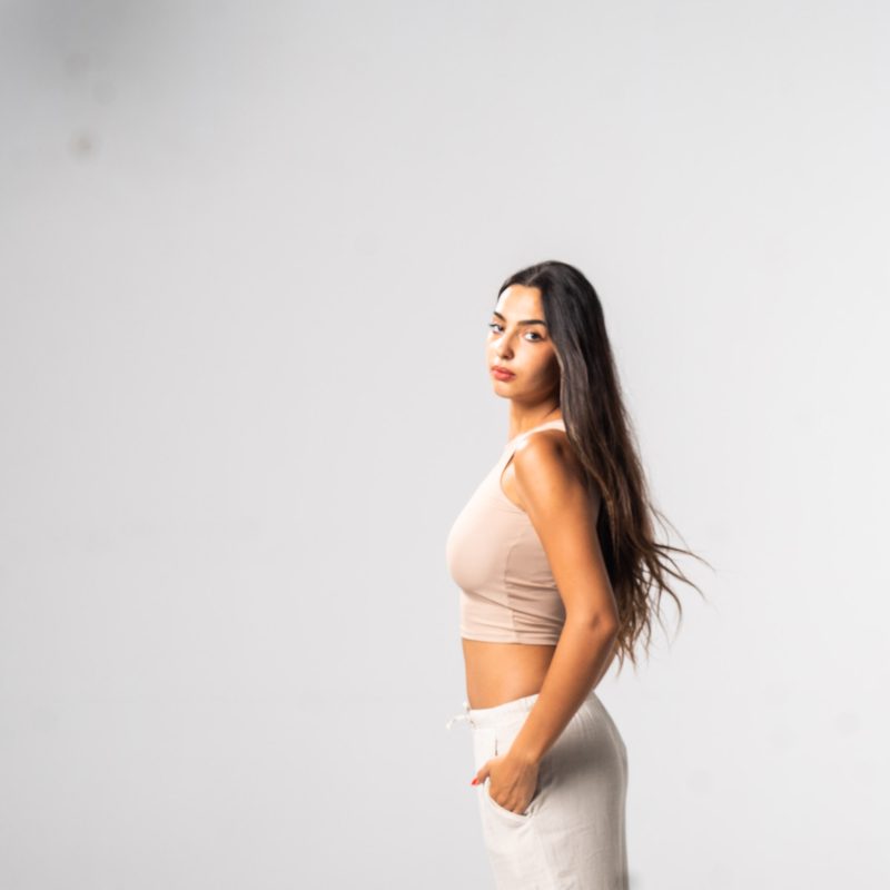 Easy Fit Top Beige — photo 4