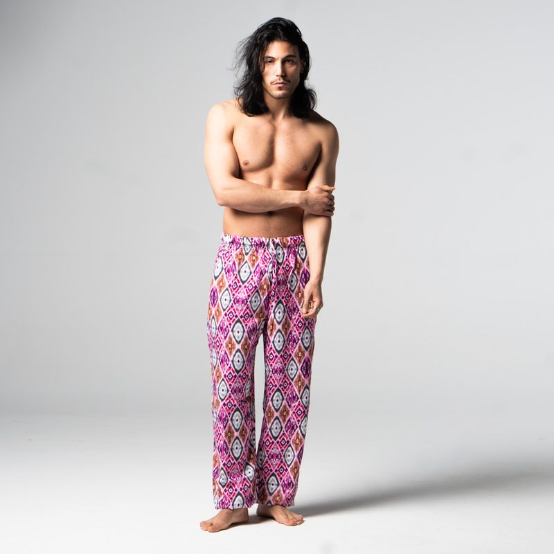 Hippie Pants Karo Pink — photo 2