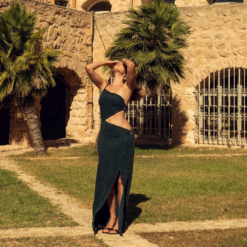Glam Govinda Dress Jade — photo 2