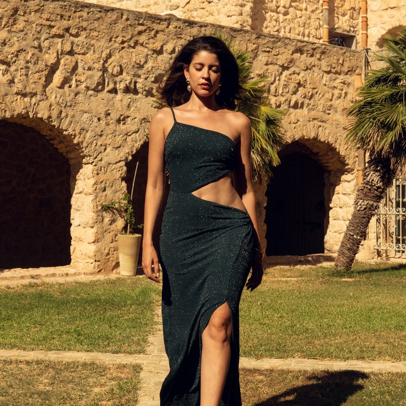 Glam Govinda Dress Jade — photo 4