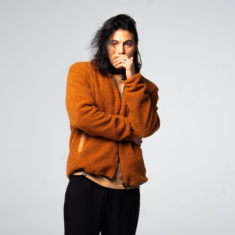 Fleece Jacket Terracotta — photo 4