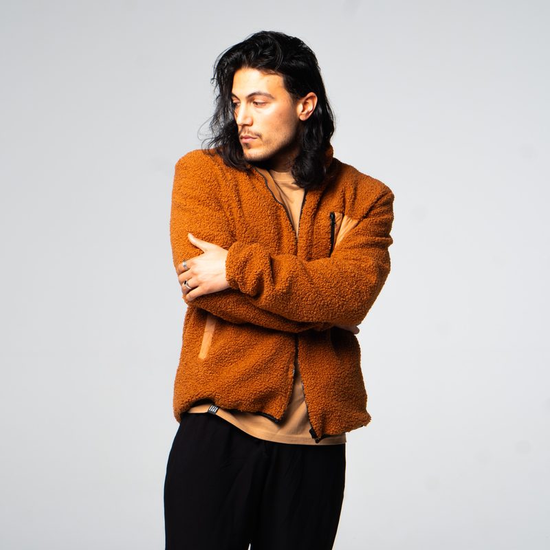 Fleece Jacket Terracotta — photo 5