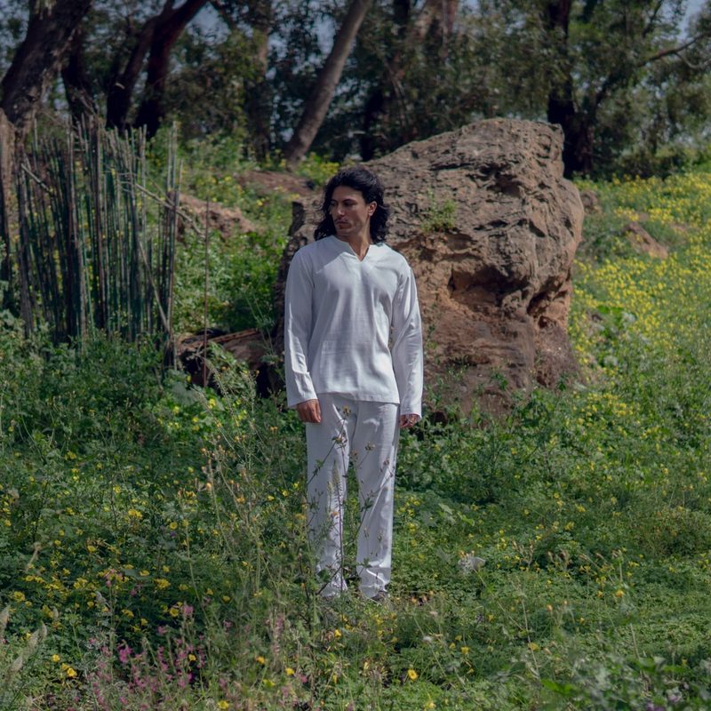 Linen Pants White — photo 2