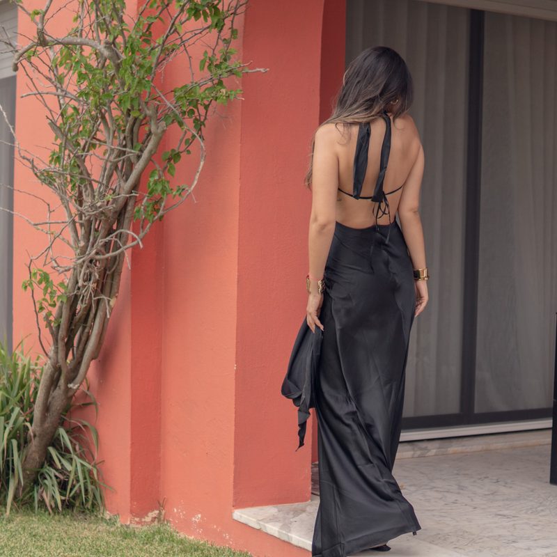 Iris Dress Black — photo 5