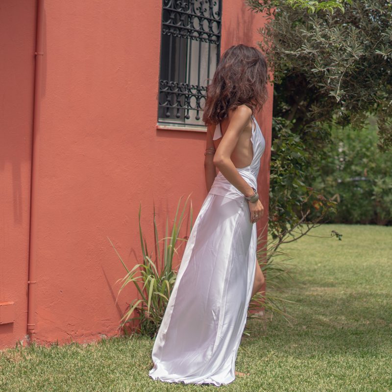 Iris Dress White — photo 3