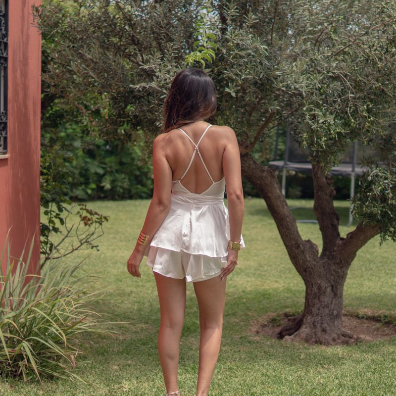 Amara Jumpsuit White — photo 5