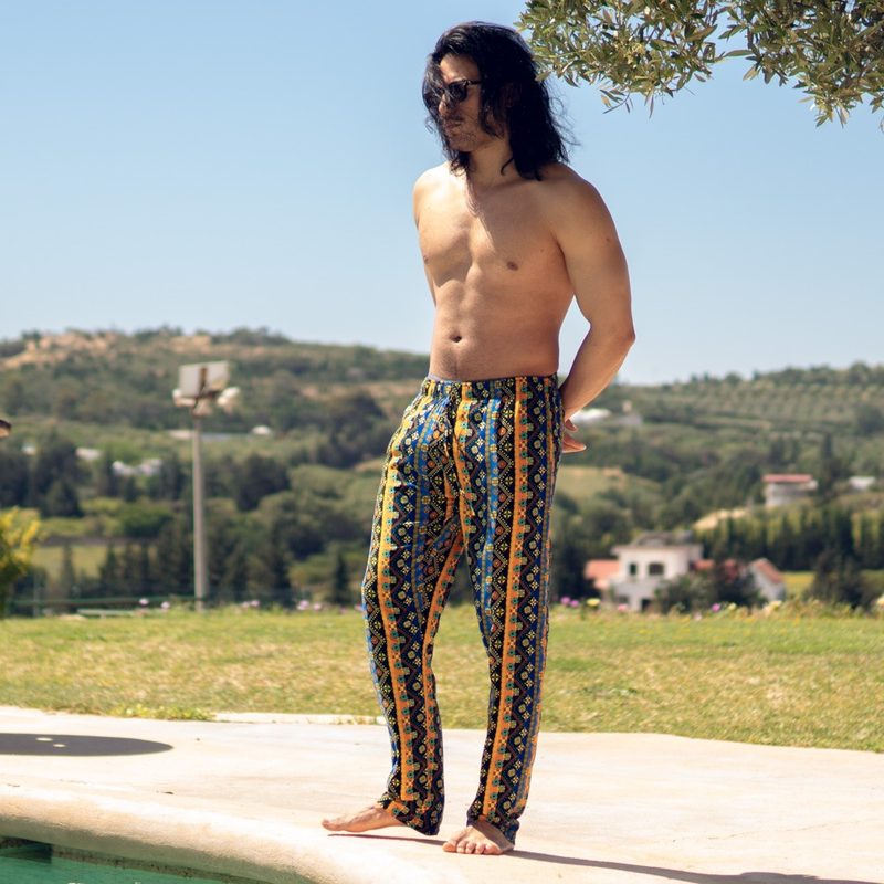 Thai Pants Aztec Blue — photo 5