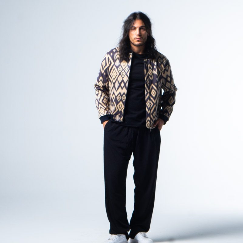 Ethnic Bomber Jacket Yellow — photo 5