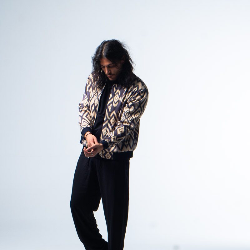 Ethnic Bomber Jacket Yellow — photo 4