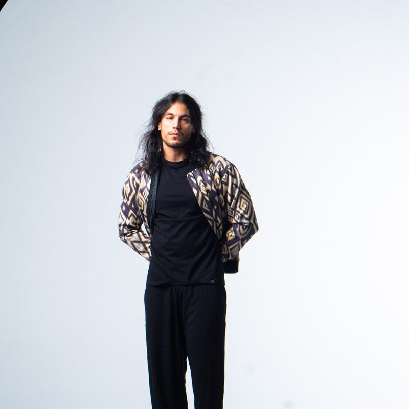 Ethnic Bomber Jacket Yellow — photo 6