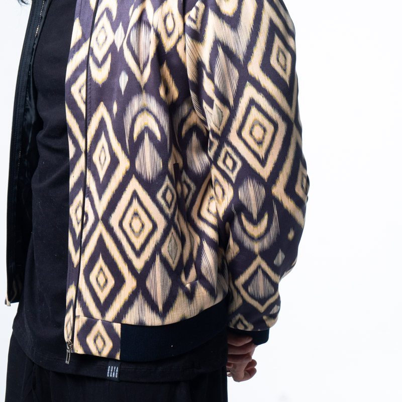 Ethnic Bomber Jacket Yellow — photo 2