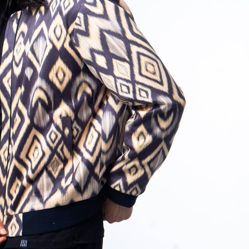 Ethnic Bomber Jacket Yellow — photo 3